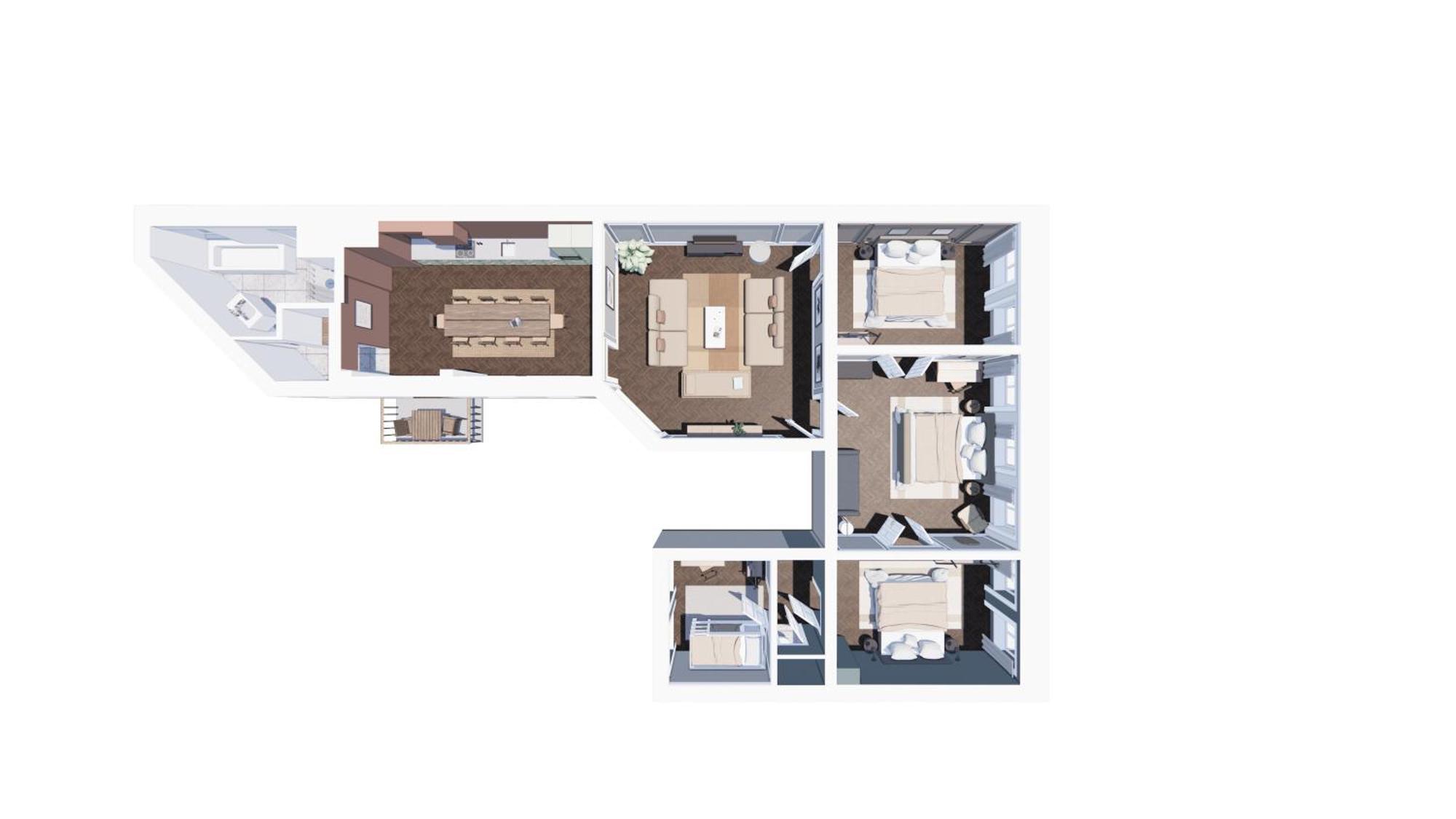 Stylish 4 Bedroom Apartment In Cph City Copenaghen Esterno foto